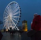 Riesenrad in der D&uuml;sseldorfer Altstadt
