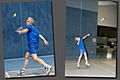 Badminton: R&uuml;ck- und Vorhandschlag