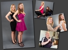 Models und Assistentinnen. Der Fotograf darf h&auml;sslich sein