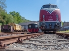2 kleine Loks (Rangierlok K&ouml;f) und eine gro&szlig;e Lok