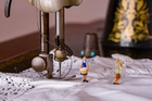 N&auml;hmaschinenfu&szlig; mit little People
