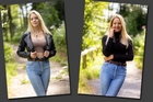 Model kann Rockerin und lieblich