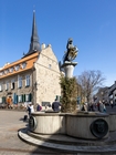 Der L&ouml;we ist auch im Ratinger Stadtwappen