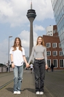 Optisch brave Models in der Weltstadt D&uuml;sseldorf