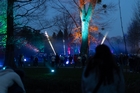 Kleine Lasershow